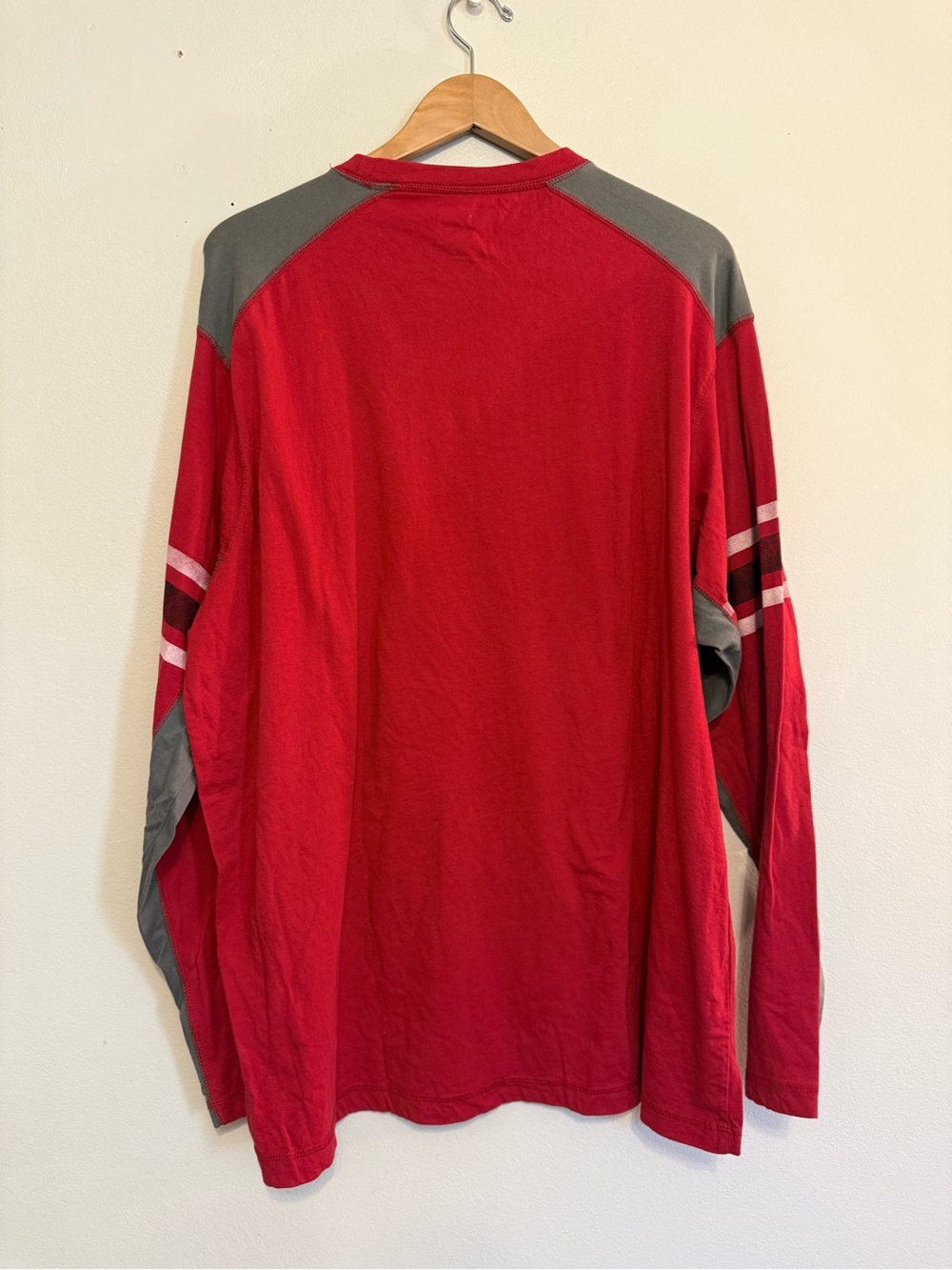 Atlanta Falcons Retro Look Long Sleeve T Shirt Sz 2XL NFL Team Apparel ATL - Picture 3 of 5